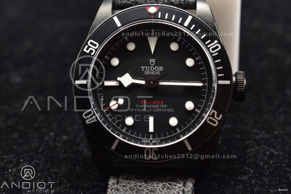 ZF Leather WrinkleFree 1:1 Edition Strap Best Dark 425 on V Bezel DLC Distressed Bay Black Black A2824 Heritage 0716